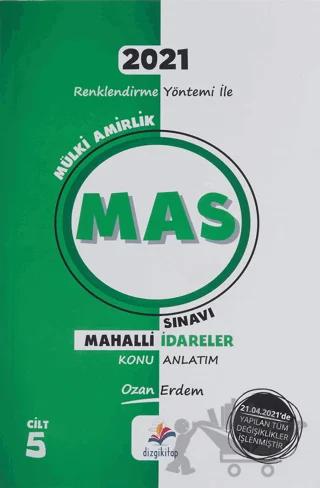 2021 Mülki Amirlik MAS Sınavı Mahalli İdareler Konu Anlatım