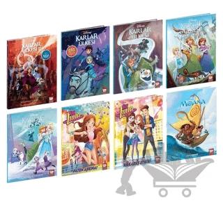 Disney Çizgi Klasikleri Kız Çocuk Seti (8 Kitap Takım)
