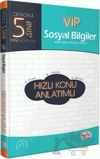 5. Sınıf VIP Sosyal Bilgiler Hızlı Konu Anlatımlı