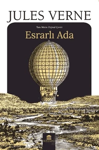 Esrarlı Ada – Jules Verne – Rönesans Yayınları kitap kapağı