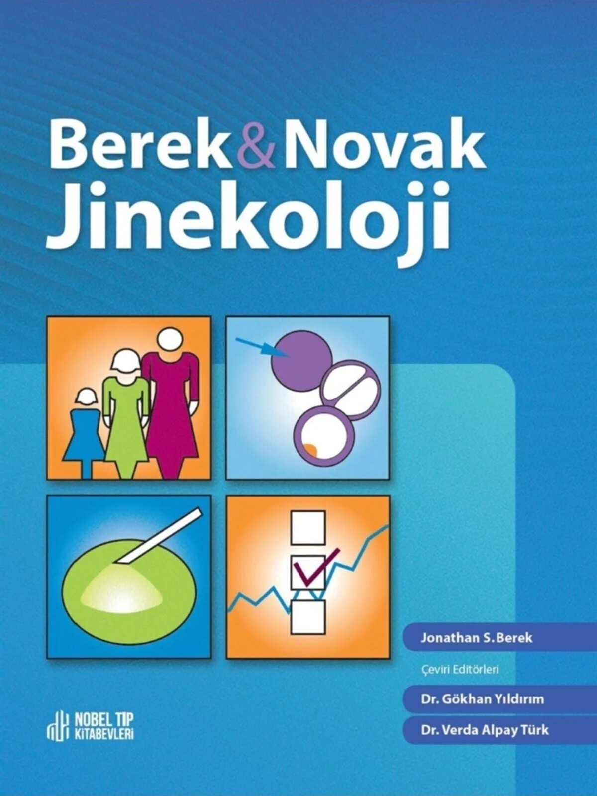 Berek & Novak Jinekoloji – Jonathan S. Berek – Nobel Tıp Kitabevleri kitap kapağı