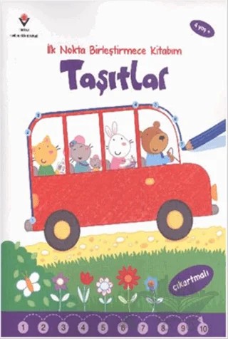 İlk Nokta Birleştirmece Kitabım: Taşıtlar – Katrina Fearn – TÜBİTAK Yayınları kitap kapağı
