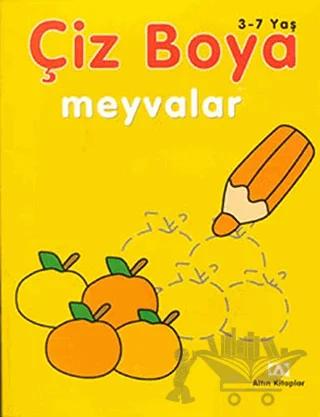 Meyvalar Çiz Boya 3-7 Yaş