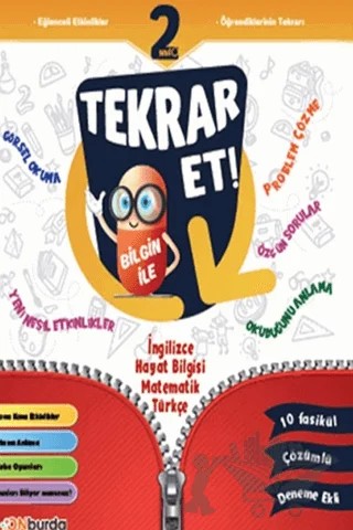 2. Sınıf Tekrar Et! – Kolektif – ONburda Yayınları kitap kapağı