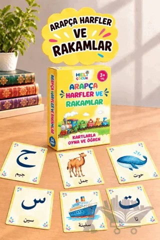 Arapça Harfler ve Rakamlar – Abdussamed Çiftçi – Neda Çocuk kitap kapağı