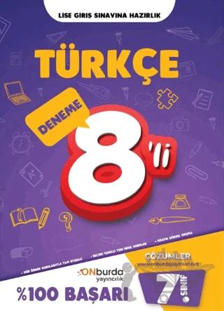 7. Sınıf Türkçe Yeni Nesil Branş Denemeleri – Kolektif – ONburda Yayınları kitap kapağı