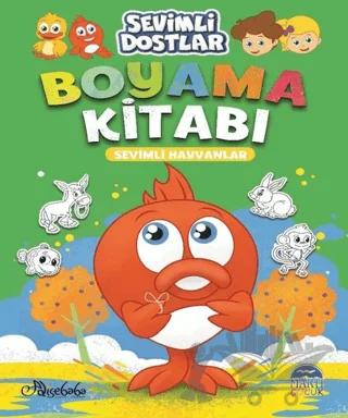 Sevimli Dostlar Boyama Kitabı - Sevimli Hayvanlar
