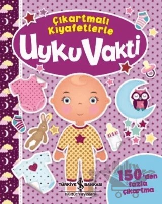 Çıkartmalı Kıyafetlerle Uyku Vakti – Kolektif – İş Bankası Kültür Yayınları kitap kapağı