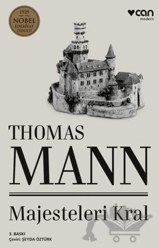 Majesteleri Kral – Thomas Mann – Can Yayınları kitap kapağı