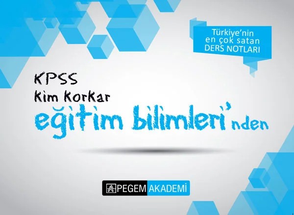 KPSS Kim Korkar Eğitim Bilimleri Ders Notları – Kim Korkar Eğitim Bilimleri – Pegem Akademi Yayıncılık kitap kapağı
