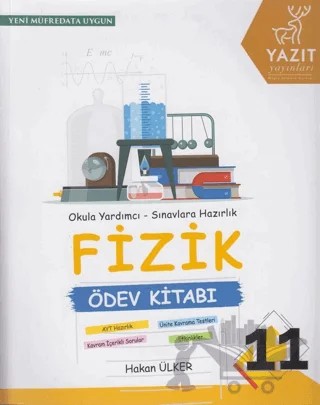 Yazıt 11. Sınıf Fizik Ödev Kitabı – Hakan Ülker – Yazıt Yayıncılık kitap kapağı