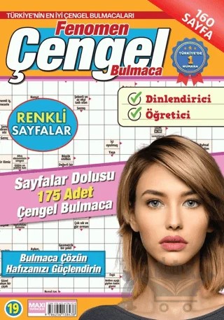 Fenomen Çengel Bulmaca 19 – Bertan Kodamanoğlu – Maxi Yayıncılık kitap kapağı