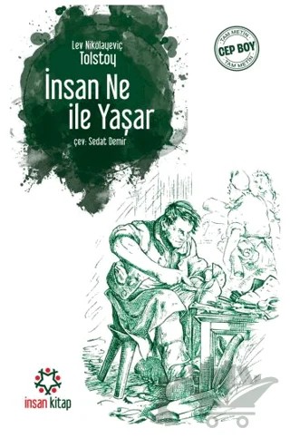 İnsan Ne İle Yaşar? – Lev Nikolayeviç Tolstoy – İnsan Kitap kitap kapağı