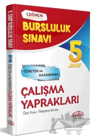 5. Sınıf 1. Dönem Bursluluk Sınavı Çalışma Yaprakları