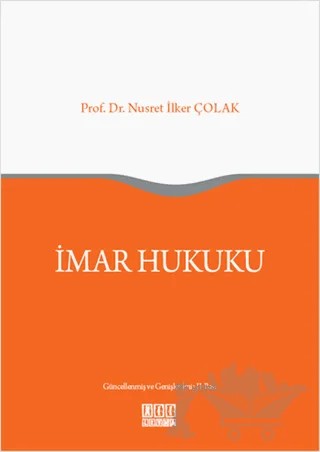 İmar Hukuku – Nusret İlker Çolak – On İki Levha Yayınları kitap kapağı