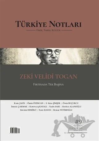 Türkiye Notları Fikir Tarih Kültür Dergisi Sayı: 9 – Türkiye Notları Dergisi Yayınları kitap kapağı