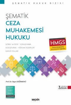 Şematik Ceza Muhakemesi Hukuku – Olgun Değirmenci – Seçkin Yayıncılık kitap kapağı
