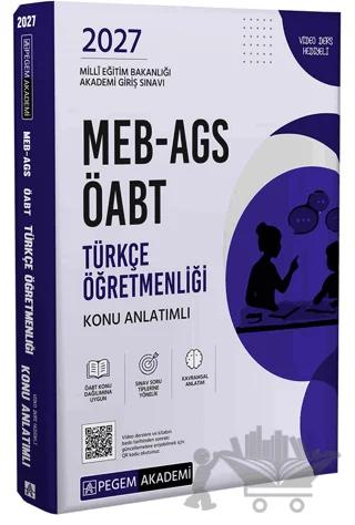 2027 MEB-AGS ÖABT Türkçe Öğretmenliği Konu Anlatımlı