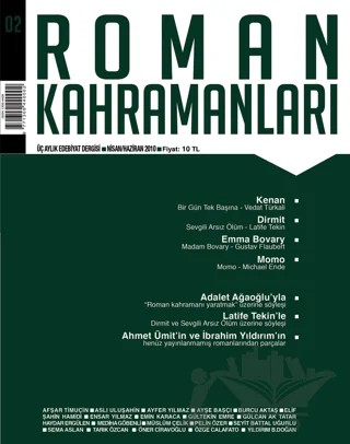 Roman Kahramanları Dergisi Sayı: 2 Nisan-Haziran 2010 – Roman Kahramanları Dergisi kitap kapağı