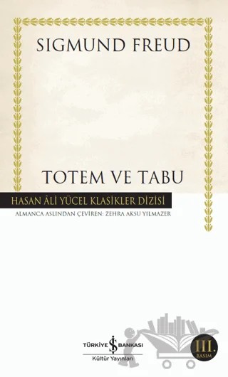 Totem ve Tabu – Sigmund Freud – İş Bankası Kültür Yayınları kitap kapağı