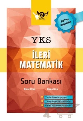 YKS İleri Matematik Soru Bankası – Birol Ünal, Okan Kılıç – Harf Eğitim Yayıncılık kitap kapağı