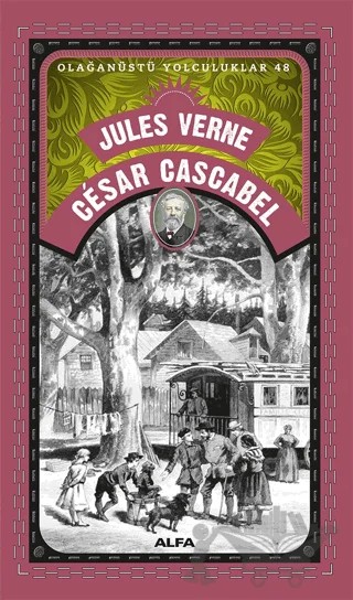 Cesar Cascabel – Jules Verne – Alfa Yayınları kitap kapağı