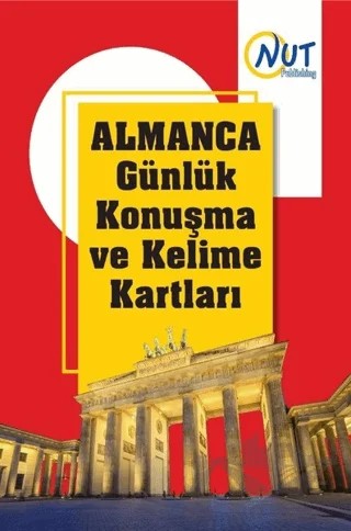 Almanca Günlük Konuşma ve Kelime Kartları – Beril Mirzatürkmen – Nut Publishing kitap kapağı