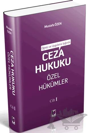 Ceza Hukuku Özel Hükümler Cilt I