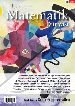 Matematik Dünyası Dergisi Sayı: 117