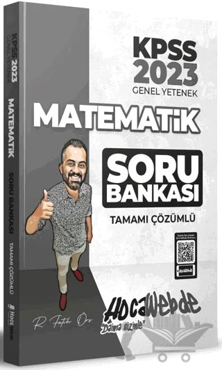 2023 KPSS Matematik Tamamı Çözümlü Soru Bankası – Fatih Örs – HocaWebde Yayınları kitap kapağı