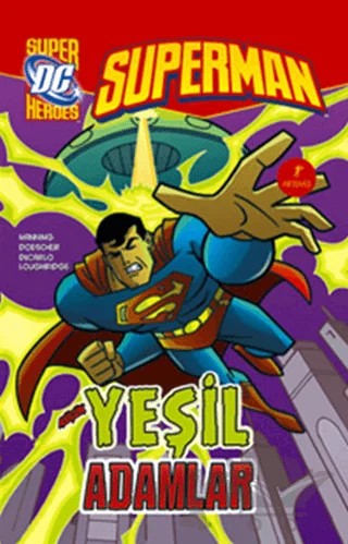 Superman Yeşil Adamlar – Martin Powell – Artemis Yayınları kitap kapağı