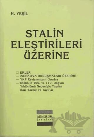 Stalin Eleştirileri Üzerine
