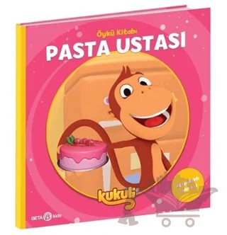 Pasta Ustası - Kukuli Öykü Kitabı – Volkan Yaveroğlu – Beta Kids kitap kapağı