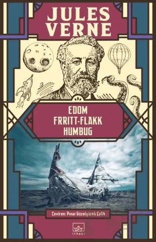 Edom - Frritt Flakk - Humbug – Jules Verne – İthaki Yayınları kitap kapağı