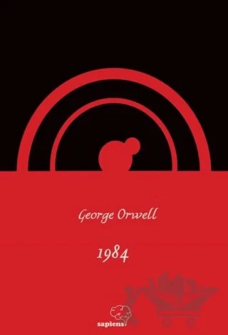 1984 – George Orwell – Sapiens Yayınları kitap kapağı