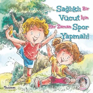 Sağlıklı Vücut Spor Yapmalı - Kendine Yardımcı Ol – Kolektif – Teleskop Popüler Bilim kitap kapağı
