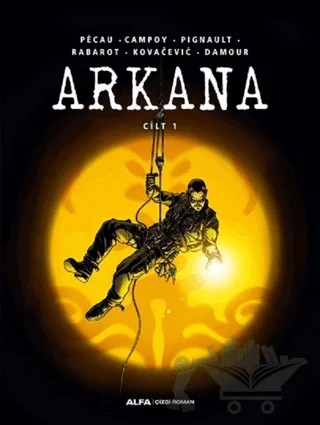 Arkana - Hayalet Baron Cilt 1 – Campoy, Damour, Kovacevic, Pecau, Pignault, Raborat – Alfa Yayınları kitap kapağı