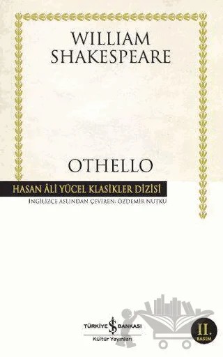 Othello – William Shakespeare – İş Bankası Kültür Yayınları kitap kapağı