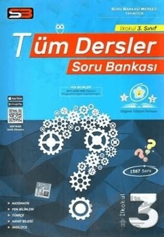 İlkokul 3. Sınıf Tüm Dersler Soru Bankası – Kolektif – SBM Yayıncılık kitap kapağı