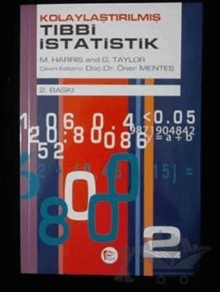 Kolaylaştırılmış Tıbbi İstatistik – Öner Menteş – Pelikan Tıp Teknik Yayıncılık kitap kapağı