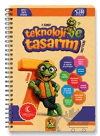7. Sınıf Teknoloji ve Tasarım Defteri – Kolektif – Tosba Yayınları kitap kapağı