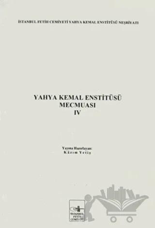Yahya Kemal Enstitüsü Mecmuası 4. Cilt