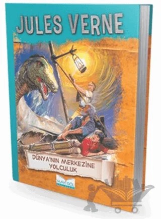Dünya'nın Merkezine Yolculuk – Jules Verne – Mavi Göl Yayınları kitap kapağı