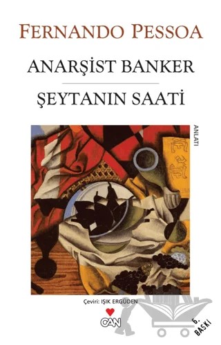 Anarşist Banker Şeytanın Saati – Fernando Pessoa – Can Yayınları kitap kapağı
