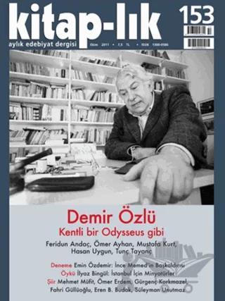 Kitap-lık Sayı: 153 Aylık Edebiyat Dergisi
