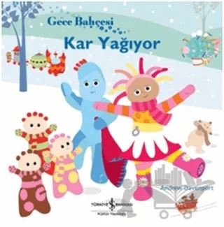Gece Bahçesi - Kar Yağıyor – Andrew Davenport – İş Bankası Kültür Yayınları kitap kapağı
