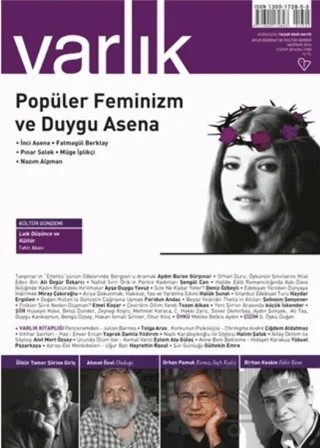 Varlık Edebiyat ve Kültür Dergisi Sayı: 1305 Haziran 2016 – Varlık Dergisi Yayınları kitap kapağı