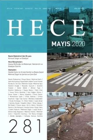 Hece Aylık Edebiyat Dergisi Sayı: 281 Mayıs 2020