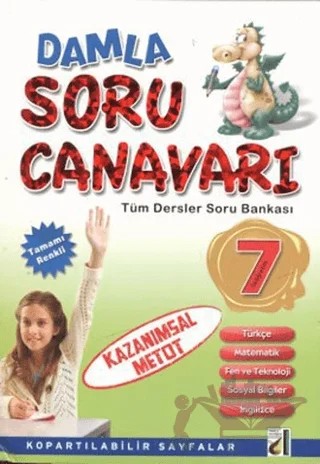 SBS Soru Bankası 7 – Aydın Taylan – Damla Yayınevi kitap kapağı