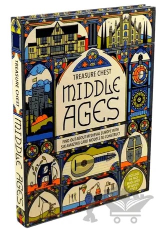 Treasure Chest Middle Ages – Nancy Dickmann – QED kitap kapağı